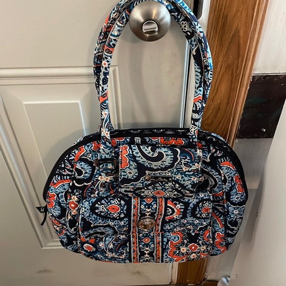 Vera Bradley Bowler Bag with Matching Walet - Picture 1 of 14